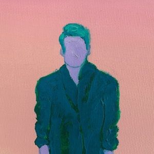 Contemporary Art Oil Paintings - Peach